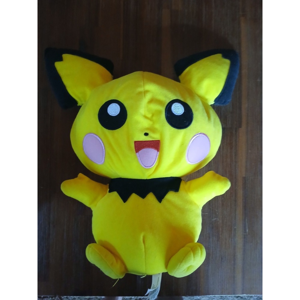 16" Official Licensed Pokemon Pichu Pikachu‎ Plush Stuffed Figure Doll Toy D22